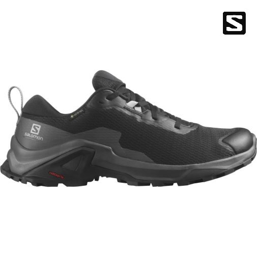 Black Salomon X Reveal 2 GTX Men's Hiking Shoes | PH 59631Y